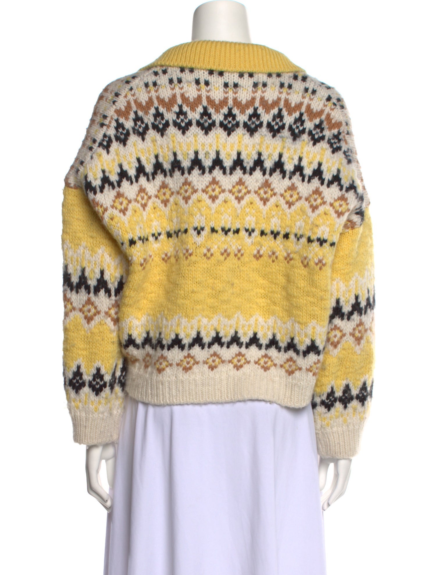 A.L.C. Merino Wool Striped Sweater